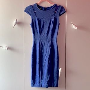 Bebe Cap Sleeve Pencil-Slim Wiggle Dress XXS New